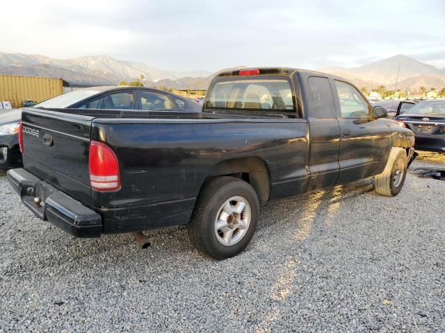 1B7GL22XXYS538832 - 2000 DODGE DAKOTA BLACK photo 3