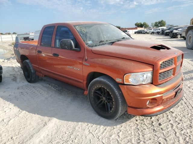 1D7HA18D05J639239 - 2005 DODGE RAM 1500 ST ORANGE photo 4