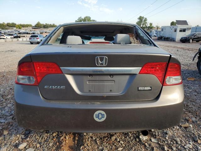 1HGFA168X9L025916 - 2009 HONDA CIVIC EX BROWN photo 6