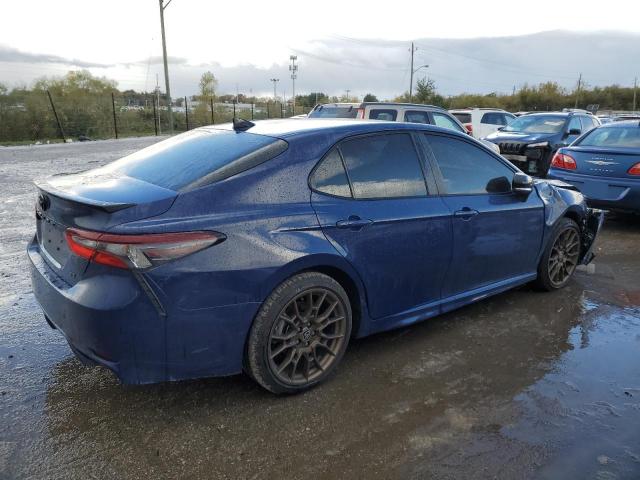 4T1T31AK3PU047645 - 2023 TOYOTA CAMRY SE NIGHT SHADE BLUE photo 3