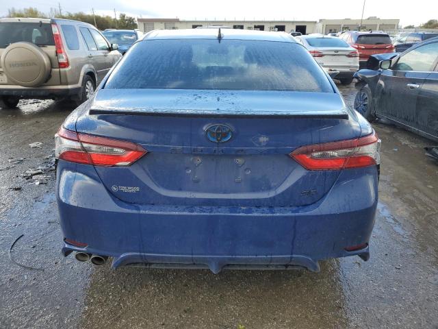 4T1T31AK3PU047645 - 2023 TOYOTA CAMRY SE NIGHT SHADE BLUE photo 6