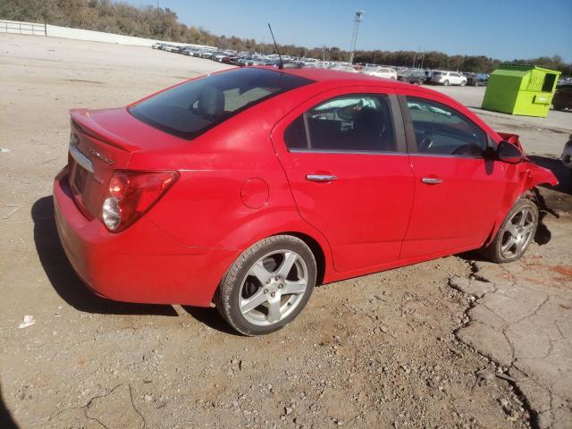 1G1JE5SB1F4139355 - 2015 CHEVROLET SONIC LTZ RED photo 3