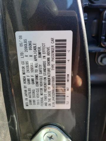 JH4CU26609C010885 - 2009 ACURA TSX GREEN photo 13