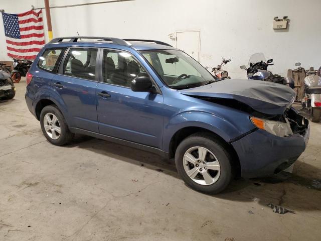 JF2SHABC1DH425038 - 2013 SUBARU FORESTER 2.5X BLUE photo 4