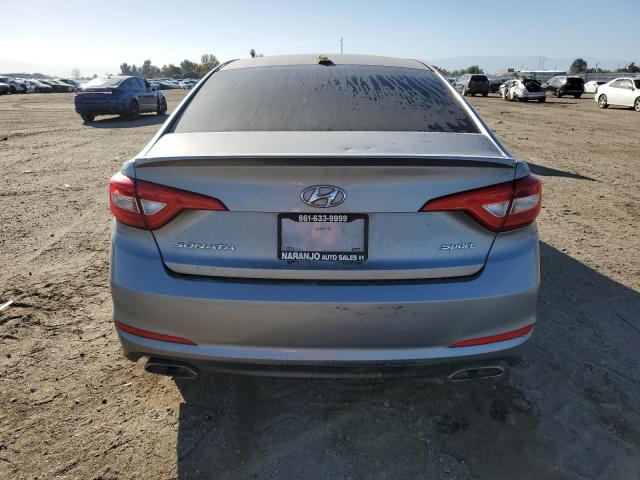 5NPE34AF9FH105512 - 2015 HYUNDAI SONATA SPORT BLUE photo 6