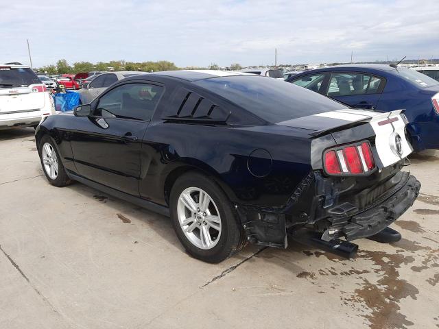 1ZVBP8AMXC5268613 - 2012 FORD MUSTANG BLACK photo 2