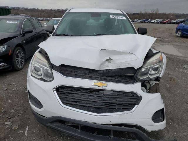 2GNALBEK5H1587711 - 2017 CHEVROLET EQUINOX LS WHITE photo 5