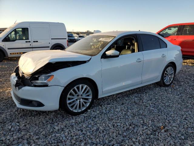 3VWLL7AJ9EM337000 - 2014 VOLKSWAGEN JETTA TDI WHITE photo 1