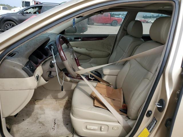 JTHBA30G940020823 - 2004 LEXUS ES 330 TAN photo 7