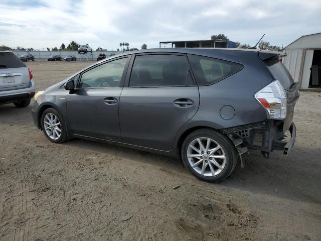 JTDZN3EU4E3311667 - 2014 TOYOTA PRIUS V GRAY photo 2