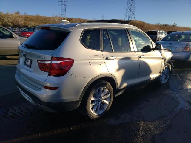 5UXWX9C59G0D93817 - 2016 BMW X3 XDRIVE28I SILVER photo 3