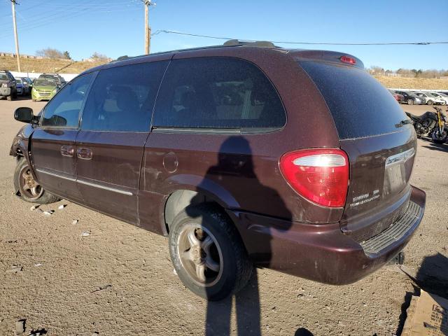 2C8GT54L04R506168 - 2004 CHRYSLER TOWN & COU TOURING მუქწითელი ფოტო 2