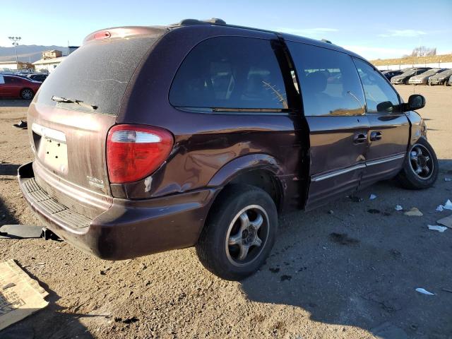 2C8GT54L04R506168 - 2004 CHRYSLER TOWN & COU TOURING მუქწითელი ფოტო 3