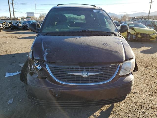 2C8GT54L04R506168 - 2004 CHRYSLER TOWN & COU TOURING მუქწითელი ფოტო 5