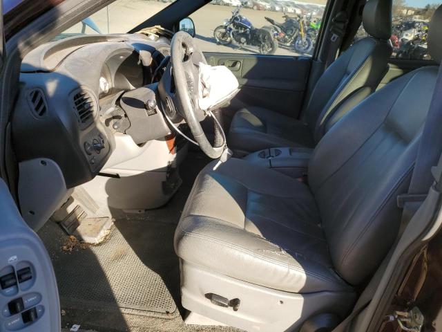 2C8GT54L04R506168 - 2004 CHRYSLER TOWN & COU TOURING მუქწითელი ფოტო 7