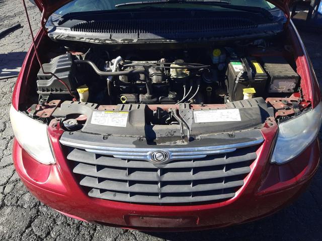 2A4GP44R76R873120 - 2006 CHRYSLER TOWN & COU LX RED photo 12