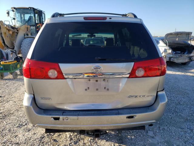 5TDZK22C67S092288 - 2007 TOYOTA SIENNA XLE SILVER photo 6