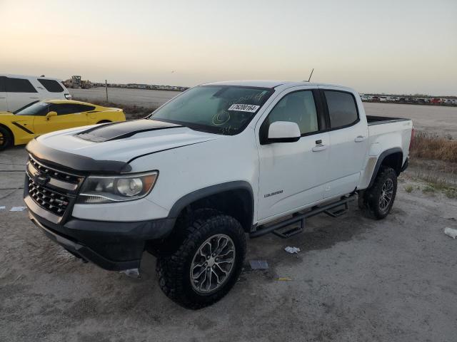 1GCGTEEN0J1247411 - 2018 CHEVROLET COLORADO ZR2 WHITE photo 1