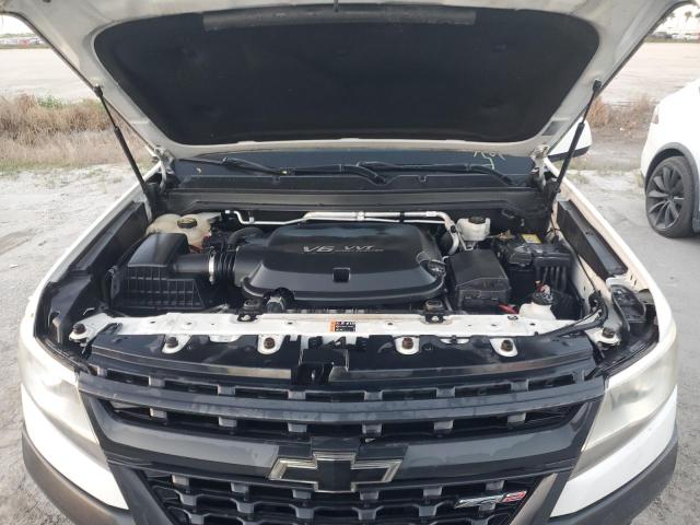 1GCGTEEN0J1247411 - 2018 CHEVROLET COLORADO ZR2 WHITE photo 11