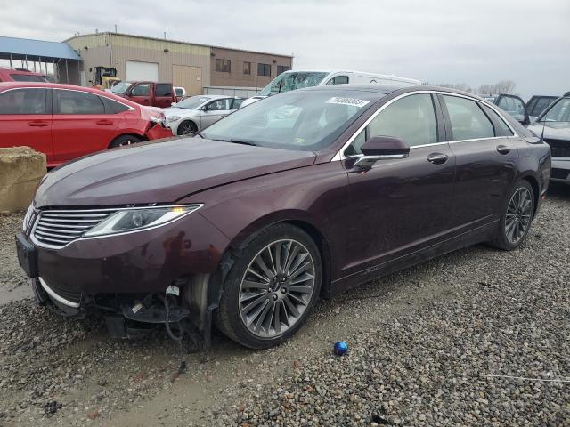3LN6L2J92DR827901 - 2013 LINCOLN MKZ RED photo 1
