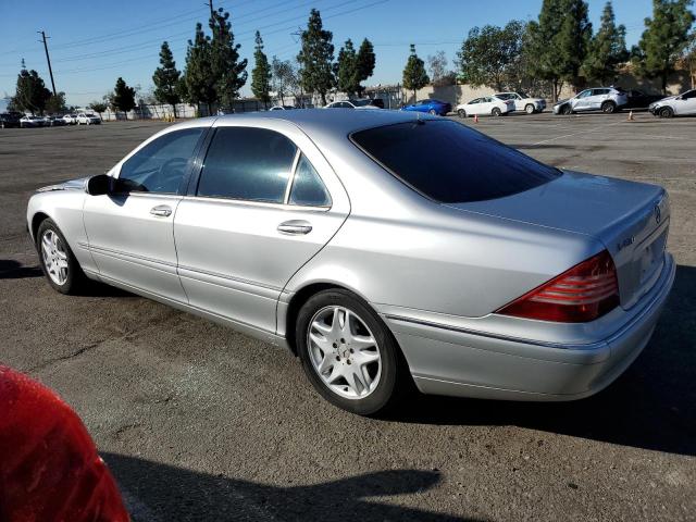WDBNG70J43A372151 - 2003 MERCEDES-BENZ S 430 SILVER photo 2