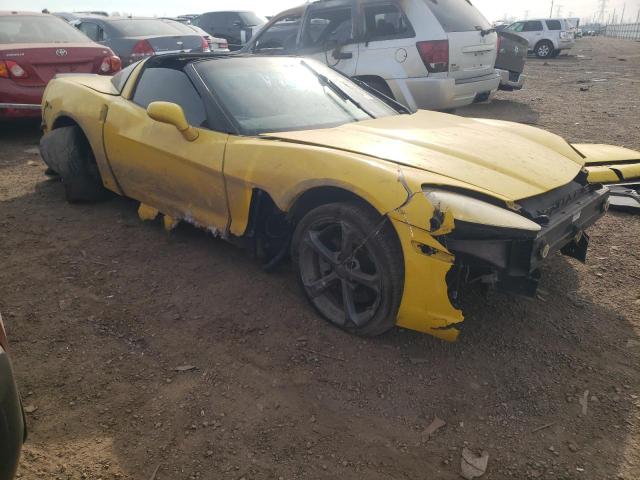 1G1YY26U175120316 - 2007 CHEVROLET CORVETTE YELLOW photo 4