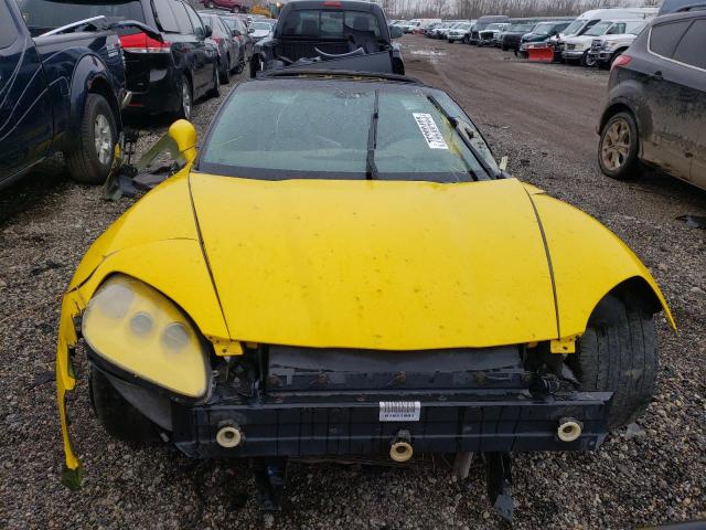 1G1YY26U175120316 - 2007 CHEVROLET CORVETTE YELLOW photo 5