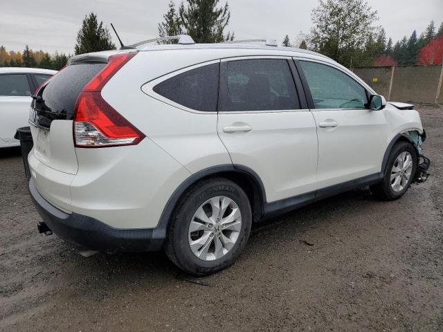 5J6RM3H77EL034595 - 2014 HONDA CR-V EXL WHITE photo 3