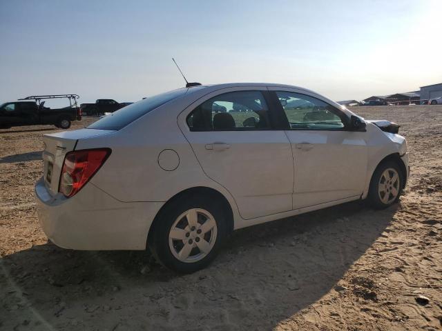 1G1JA5SH9F4117412 - 2015 CHEVROLET SONIC LS WHITE photo 3