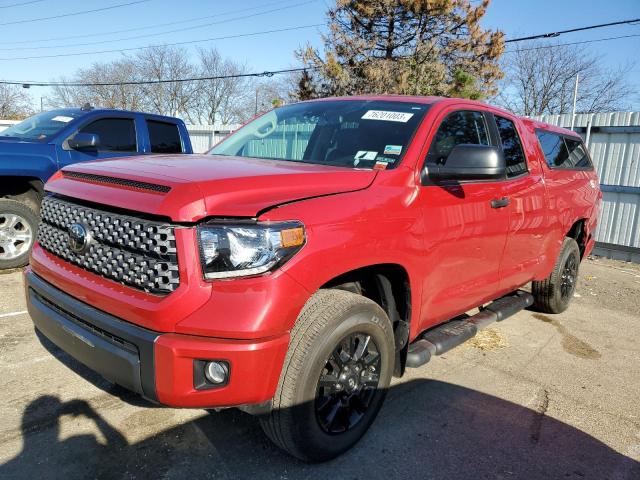 5TFUY5F15LX890918 - 2020 TOYOTA TUNDRA DOUBLE CAB SR/SR5 RED photo 1