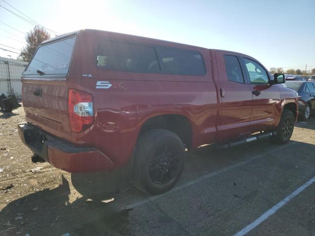 5TFUY5F15LX890918 - 2020 TOYOTA TUNDRA DOUBLE CAB SR/SR5 RED photo 3