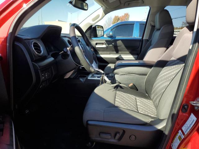 5TFUY5F15LX890918 - 2020 TOYOTA TUNDRA DOUBLE CAB SR/SR5 RED photo 7