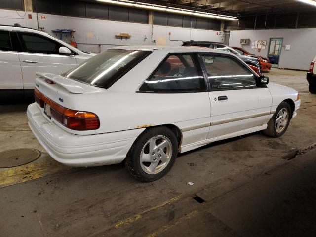 1FAPP1284PW119993 - 1993 FORD ESCORT GT WHITE photo 3