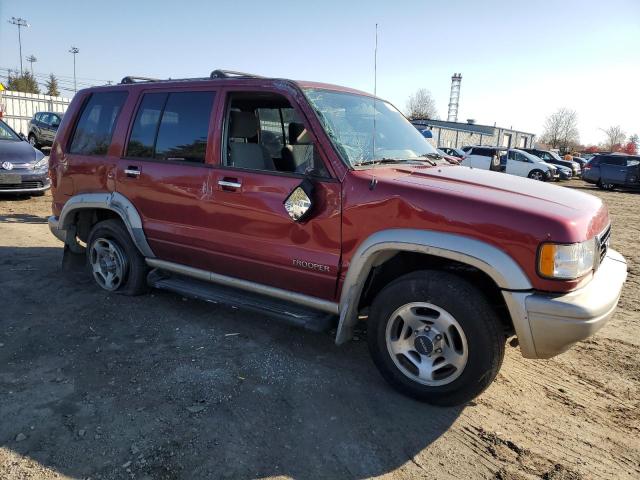 JACDJ58V1V7909146 - 1997 ISUZU TROOPER S BURGUNDY photo 4