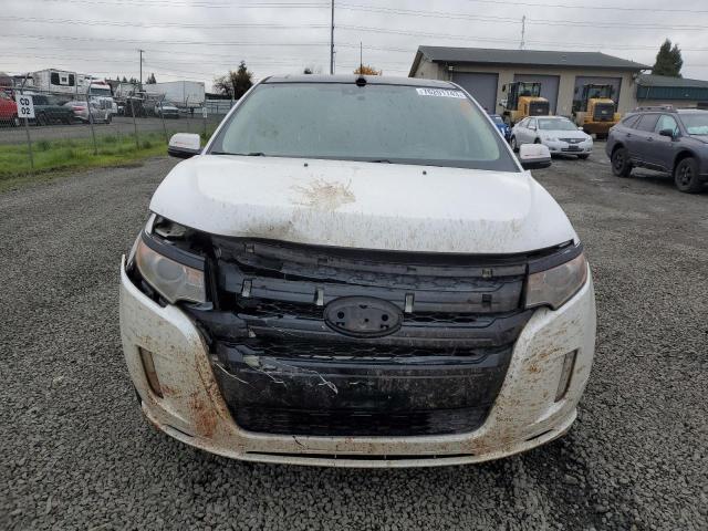 2FMDK3AK0DBA48319 - 2013 FORD EDGE SPORT WHITE photo 5