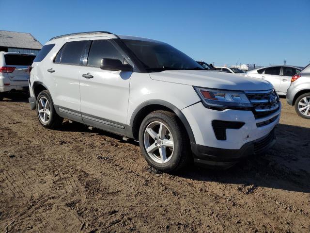 1FM5K7B87JGA81076 - 2018 FORD EXPLORER WHITE photo 4