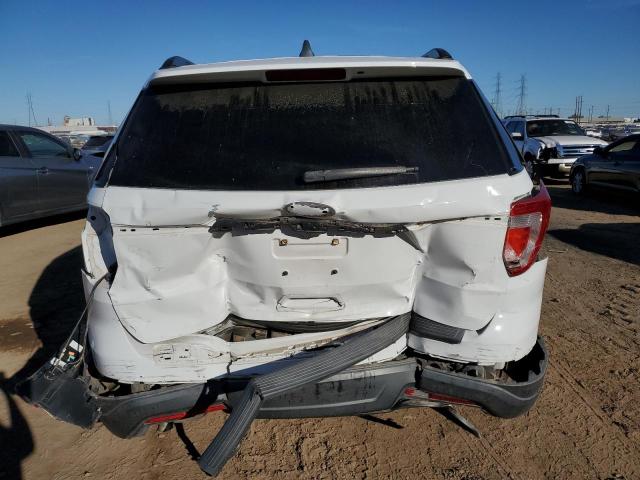 1FM5K7B87JGA81076 - 2018 FORD EXPLORER WHITE photo 6