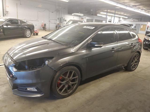 1FADP3L95HL275047 - 2017 FORD FOCUS ST GRAY photo 1