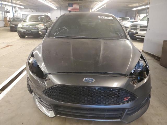 1FADP3L95HL275047 - 2017 FORD FOCUS ST GRAY photo 5