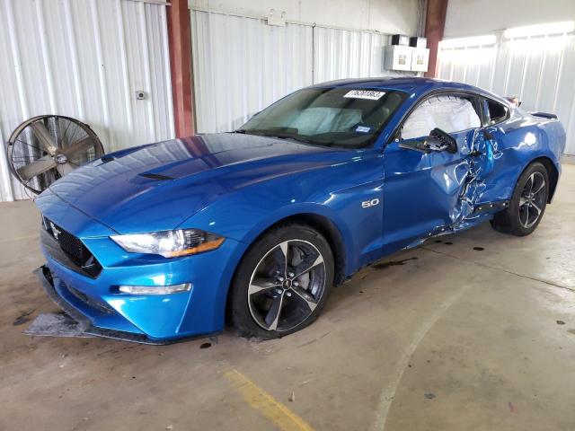1FA6P8CF8L5127516 - 2020 FORD MUSTANG GT BLUE photo 1