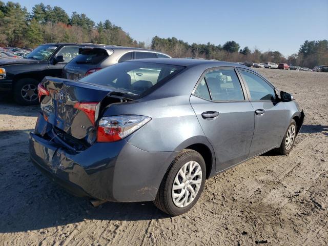 2T1BURHE0HC909634 - 2017 TOYOTA COROLLA L GRAY photo 3