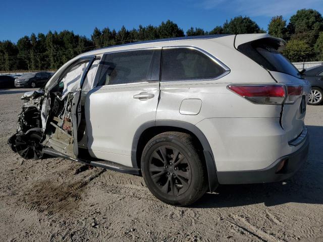 5TDJKRFH0ES067721 - 2014 TOYOTA HIGHLANDER XLE WHITE photo 2