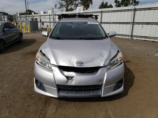 2T1KE40E39C021523 - 2009 TOYOTA COROLLA MA S SILVER photo 5