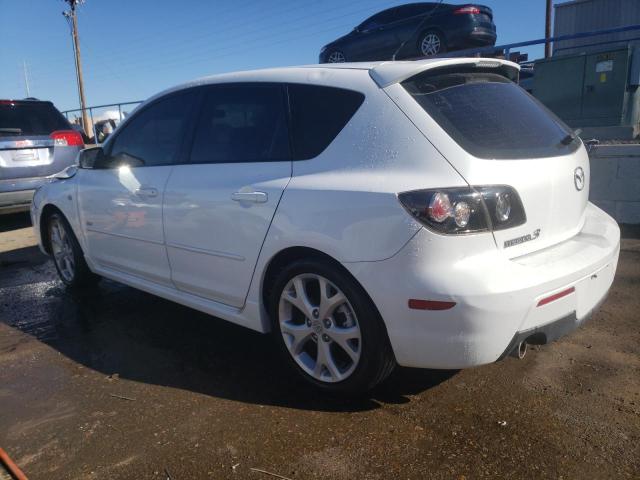 JM1BK343381864992 - 2008 MAZDA 3 HATCHBACK WHITE photo 2