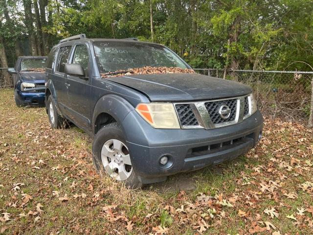 5N1AR18U96C663948 - 2006 NISSAN PATHFINDER LE BLUE photo 1