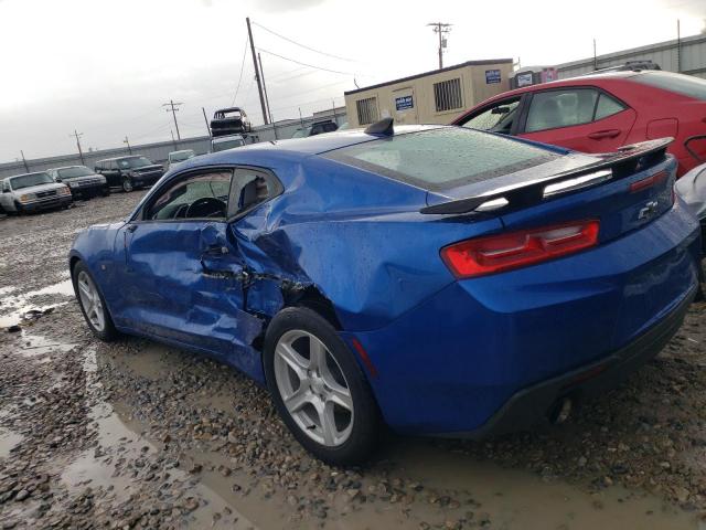 1G1FB1RX1H0172262 - 2017 CHEVROLET CAMARO LT BLUE photo 2