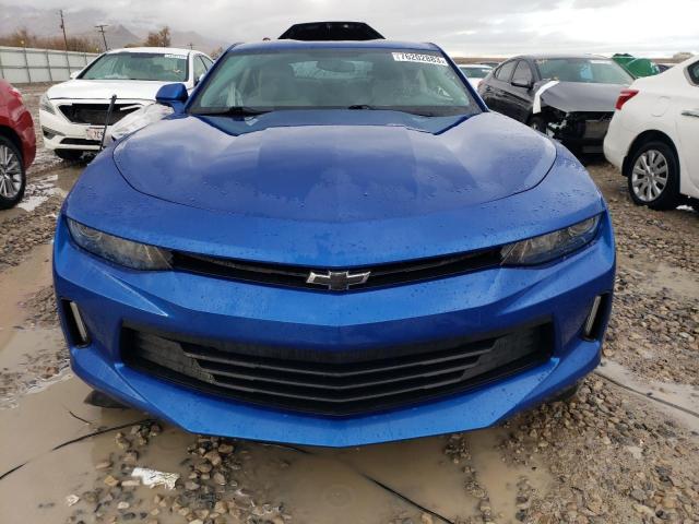 1G1FB1RX1H0172262 - 2017 CHEVROLET CAMARO LT BLUE photo 5