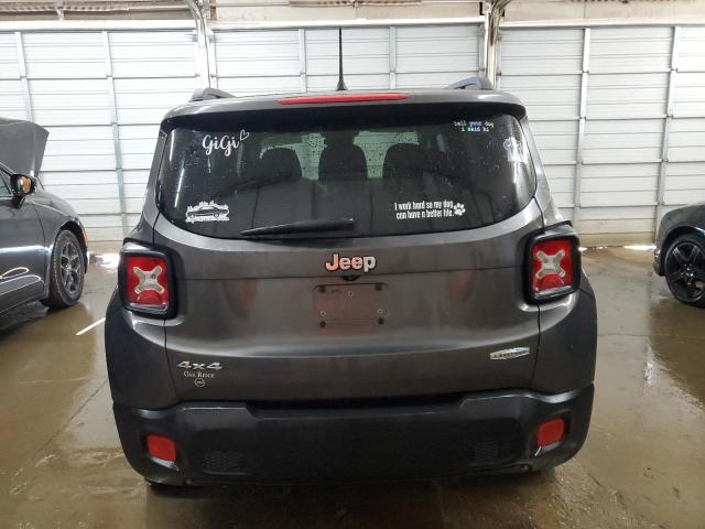 ZACCJBBB1HPF78537 - 2017 JEEP RENEGADE LATITUDE GRAY photo 6