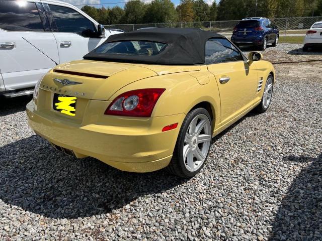 1C3AN65LX5X060320 - 2005 CHRYSLER CROSSFIRE LIMITED YELLOW photo 4