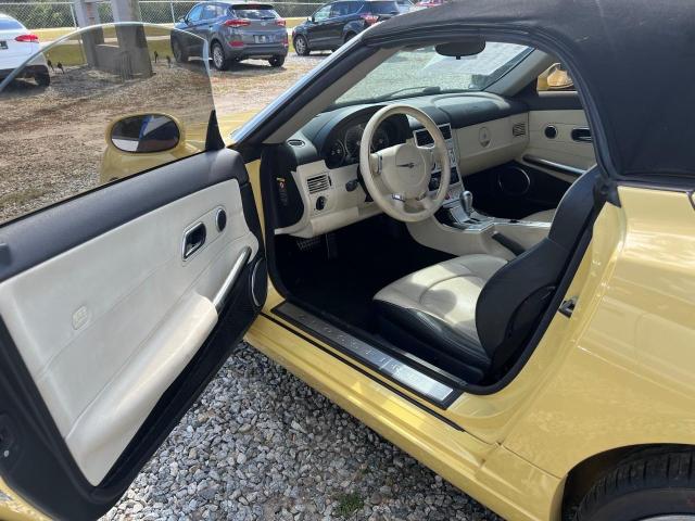 1C3AN65LX5X060320 - 2005 CHRYSLER CROSSFIRE LIMITED YELLOW photo 6